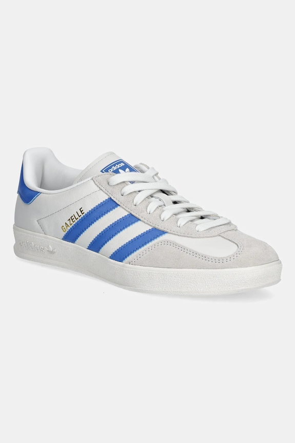 adidas Originals sneakers Gazelle Indoor piele întoarsă gri JH5408