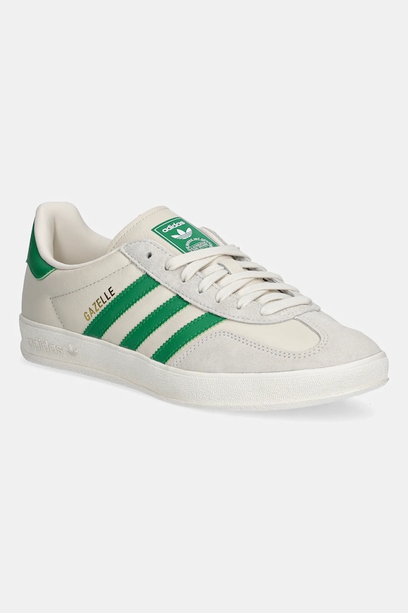 Tenisky adidas Originals Gazelle Indoor usňová koža béžová JH5409