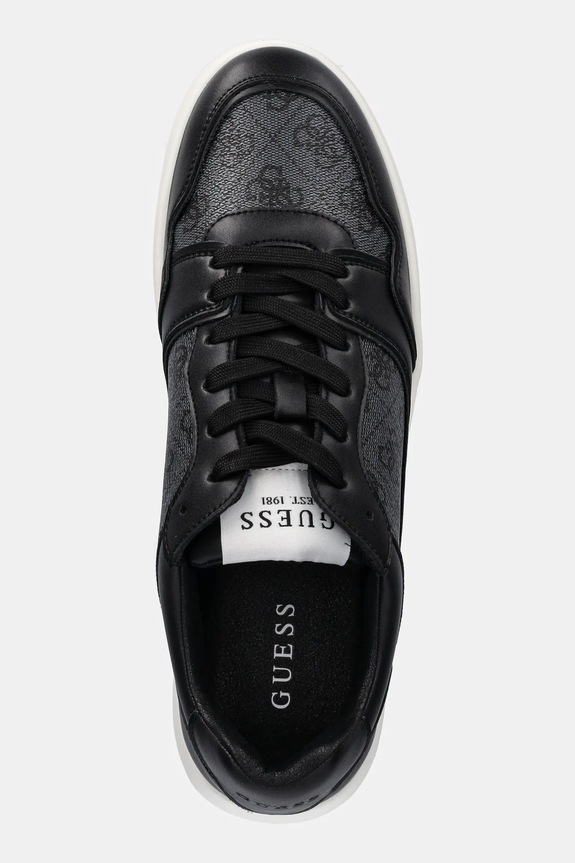 Guess sneakersy WINNO II czarny FMJWII.LEA12.BLACK