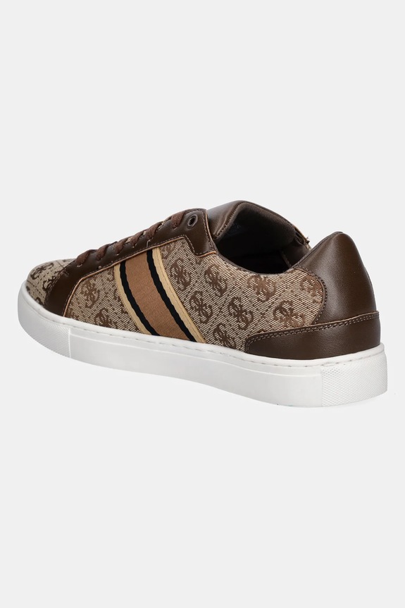 Boty Sneakers boty Guess TODI II FMPTII.FAB12.BEIBR hnědá