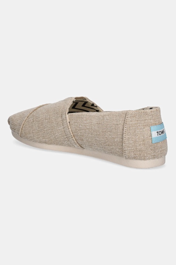 Obuwie Toms espadryle Alpargata 10018736 beżowy