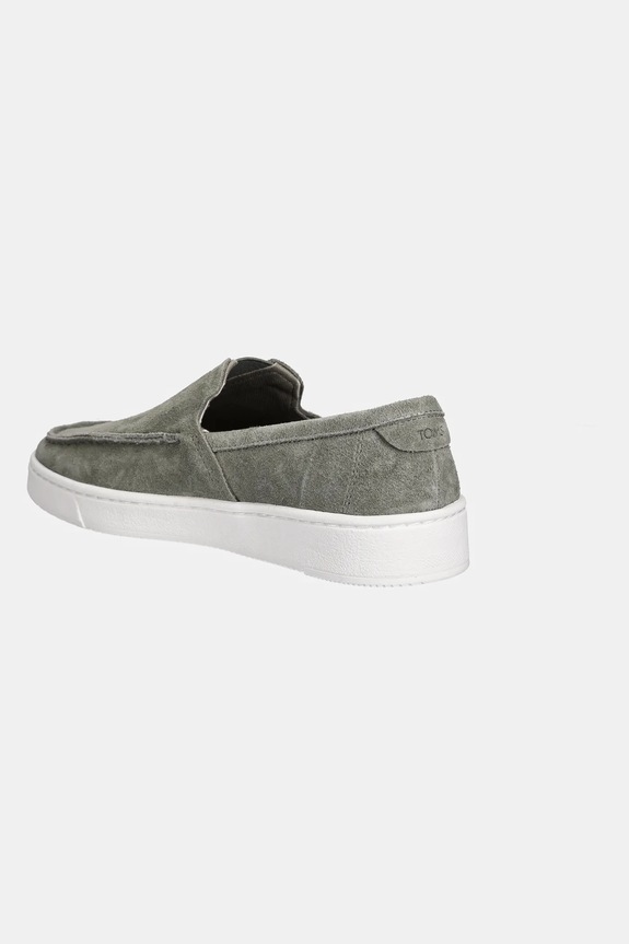 Obuwie Toms tenisówki zamszowe Lite 2.0 Loafer 10019565 szary