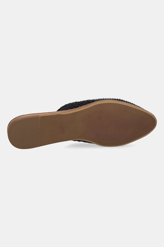 Toms ciabatte slide RAFFIA 10022001 nero