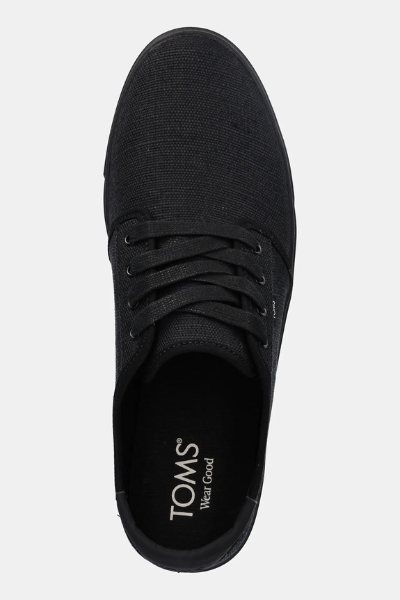 Πάνινα παπούτσια Toms LEGACY CANVAS μαύρο 10022028