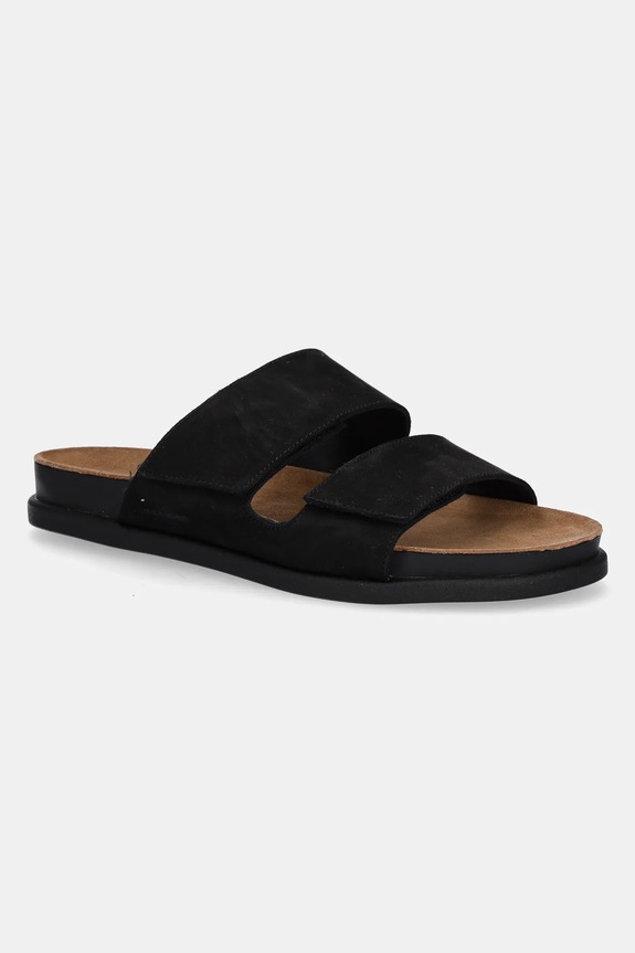 Vagabond Shoemakers papucs velúrból 5992-150-20 fekete 5992.150.20