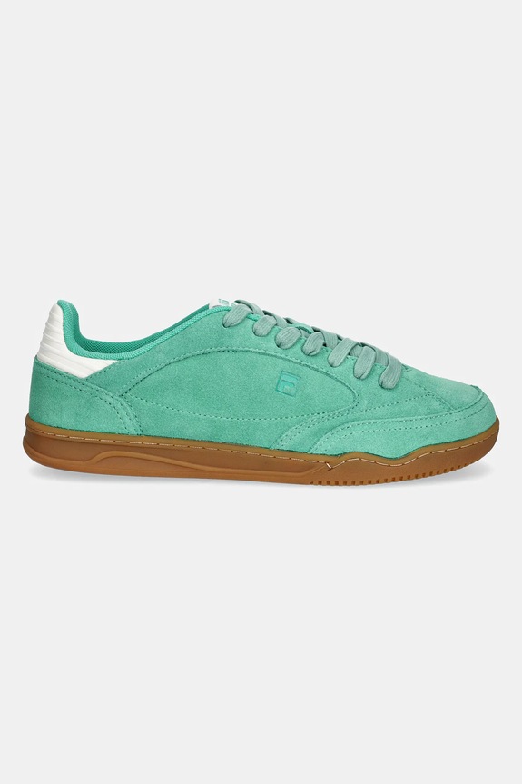 Semišové sneakers boty Fila Slantshot FFM0415 zelená SS25