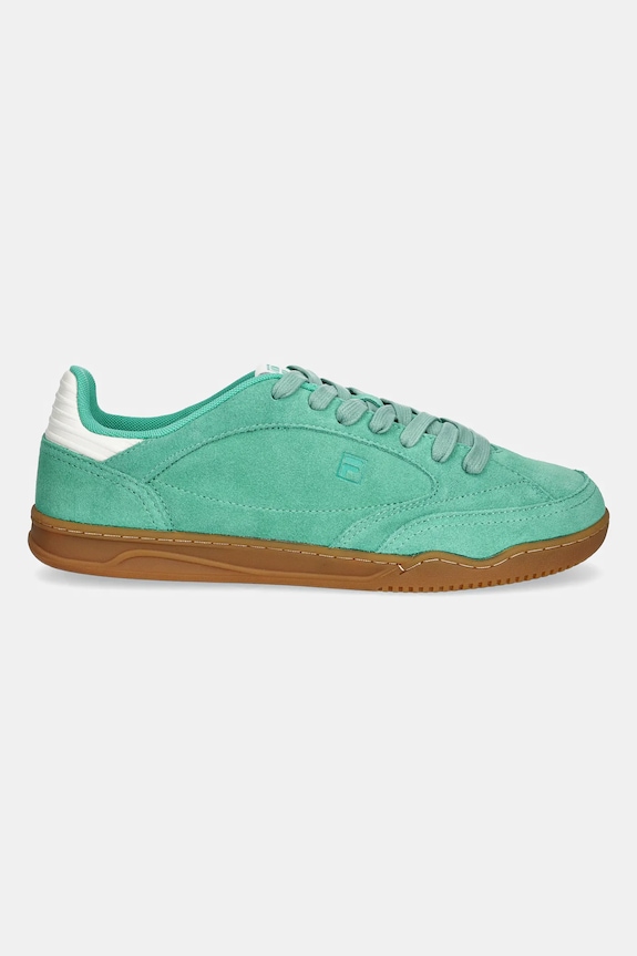 Semišové sneakers boty Fila Slantshot FFM0415 zelená SS25