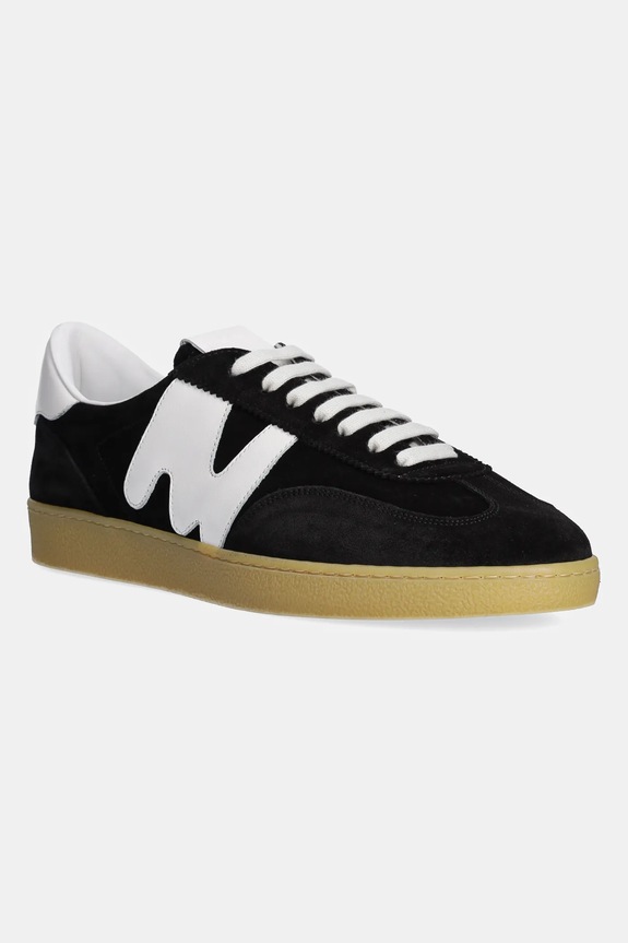 Σουέτ sneakers MSGM δέρμα σαμουά μαύρο 3840MS021.522.99