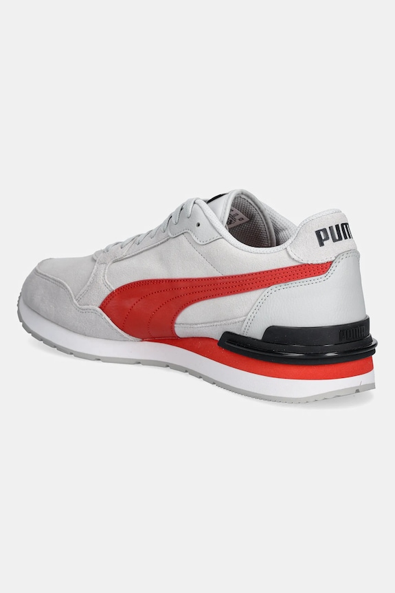 Obuwie Puma sneakersy skórzane ST Runner v4 SD 399665 szary