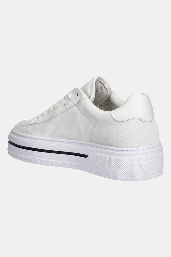 Obuwie Copenhagen sneakersy skórzane Leather mix CPH181M biały