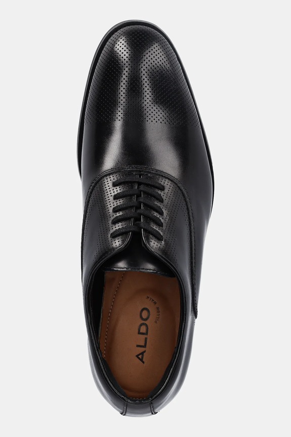 Aldo półbuty skórzane TOLEDO czarny 13963623.TOLEDO