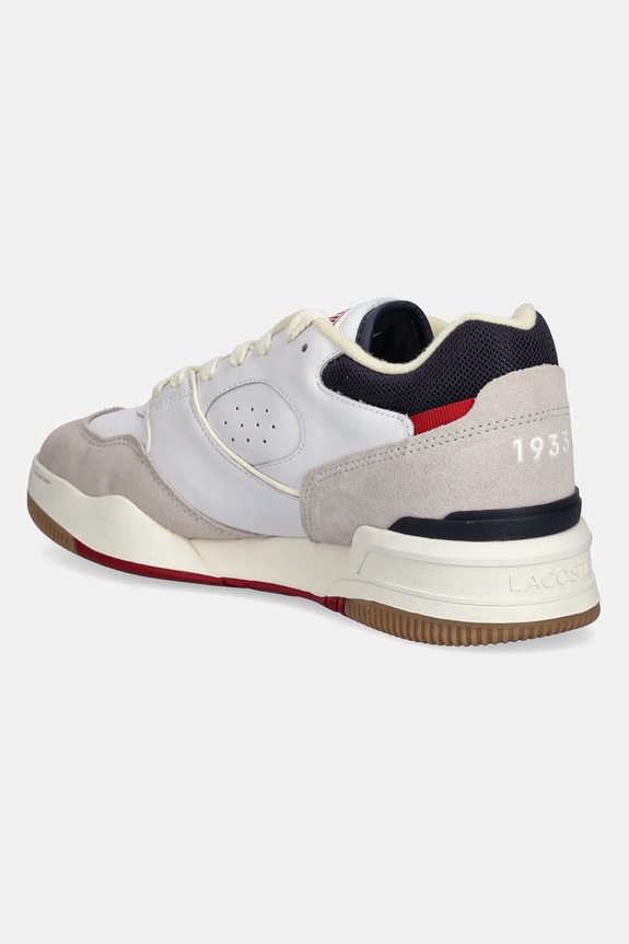 Obuwie Lacoste sneakersy skórzane LINESHOT 48SMA0102 biały