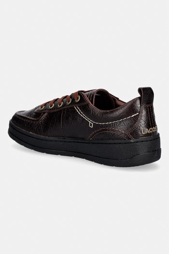 Scarpe Lacoste UMPIRE sneakers da uomo in pelle 49CMA0001 marrone