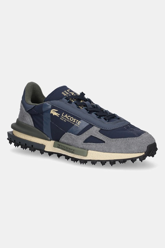 Кроссовки Lacoste ELITE ACTIVE кожа тёмно-синий 49SMA0002