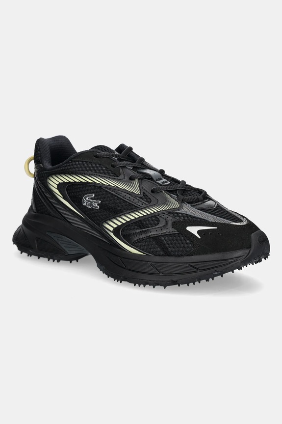 Lacoste sneakersy L003 NEO SHOT imitacja skóry licowej czarny 49SMA0006