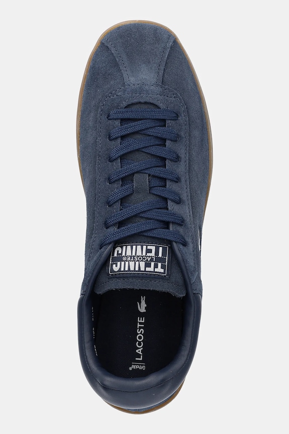 Lacoste velúr sportcipő BASESHOT sötétkék 49SMA0133