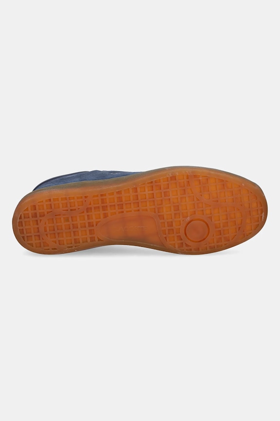 Lacoste velúr sportcipő BASESHOT 49SMA0133 sötétkék