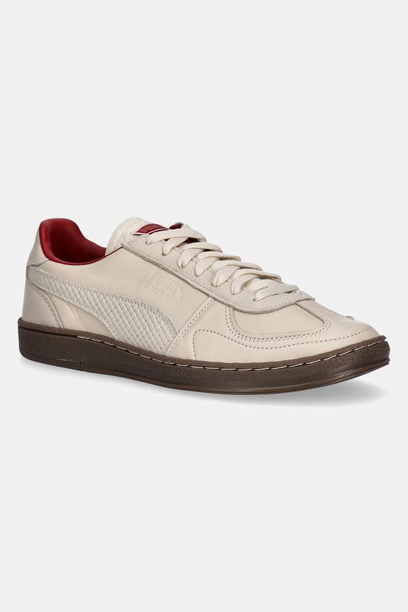 Шкіряні кросівки Puma Super Team Palais Artisan низька бежевий 400374
