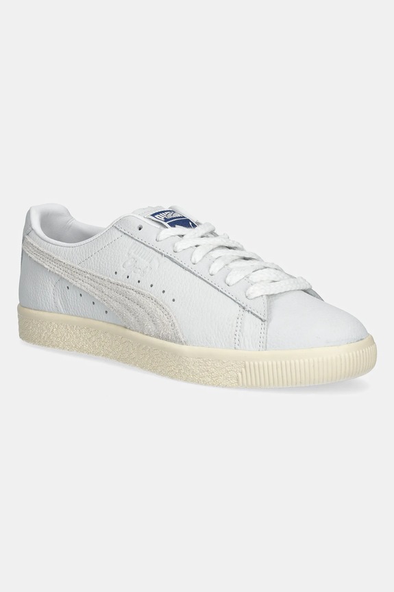 Kožne tenisice Puma Clyde Laundry Boys II tekstil siva 401043