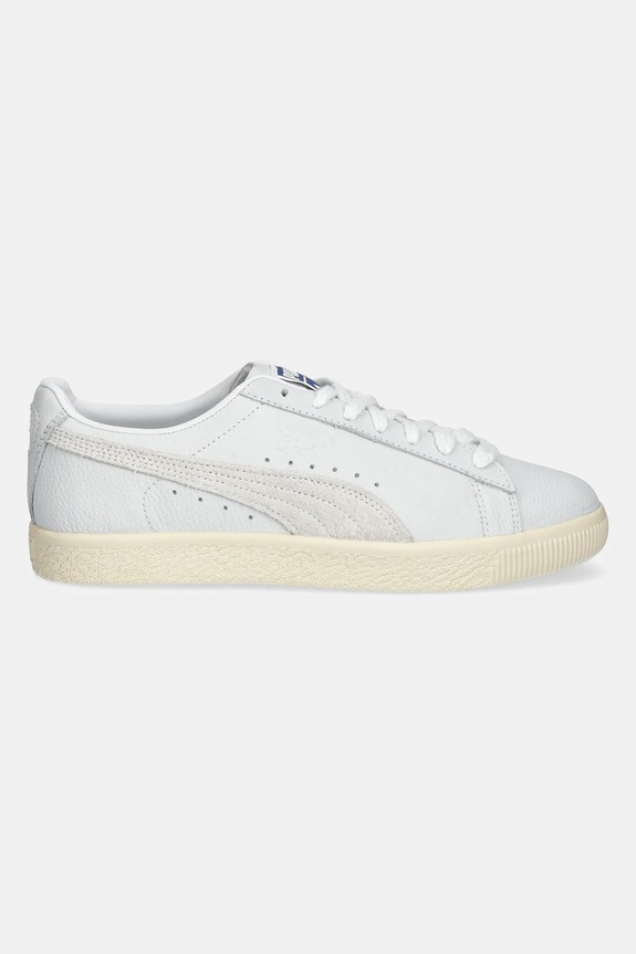 Kožne tenisice Puma Clyde Laundry Boys II 401043 siva SS25