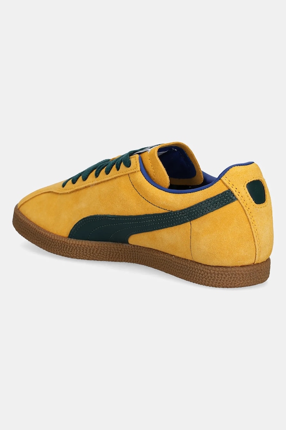 Обувь Замшевые кроссовки Puma Brasil 401048 жёлтый