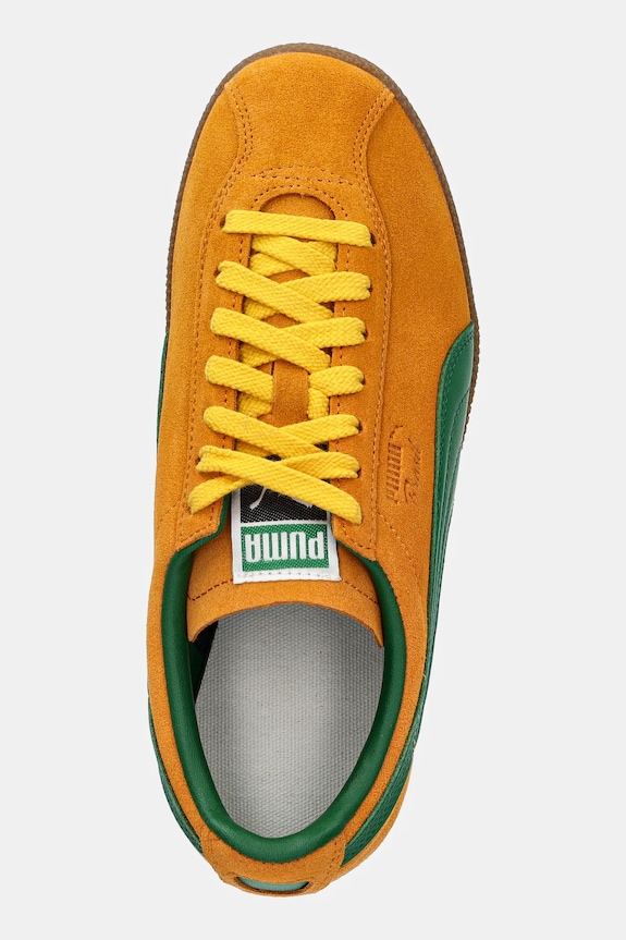 Замшеві кросівки Puma Brasil помаранчевий 401048