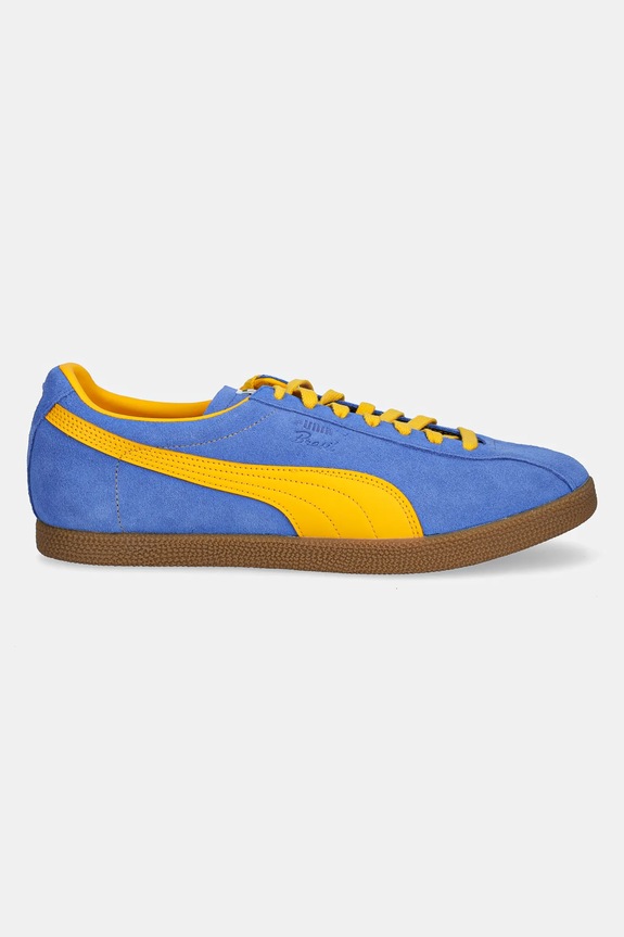 Замшевые кроссовки Puma Brasil 401048 голубой AW25