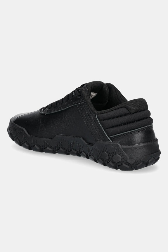 Obuwie CAT Footwear sneakersy skórzane HEX + P726259 czarny