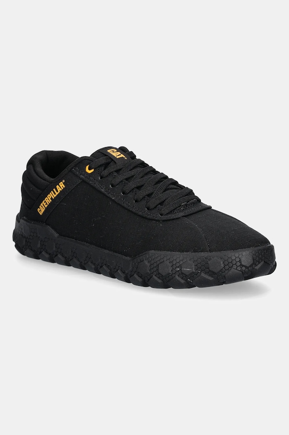 Tenisky CAT Footwear HEX + CANVAS Planet friendly čierna P726263