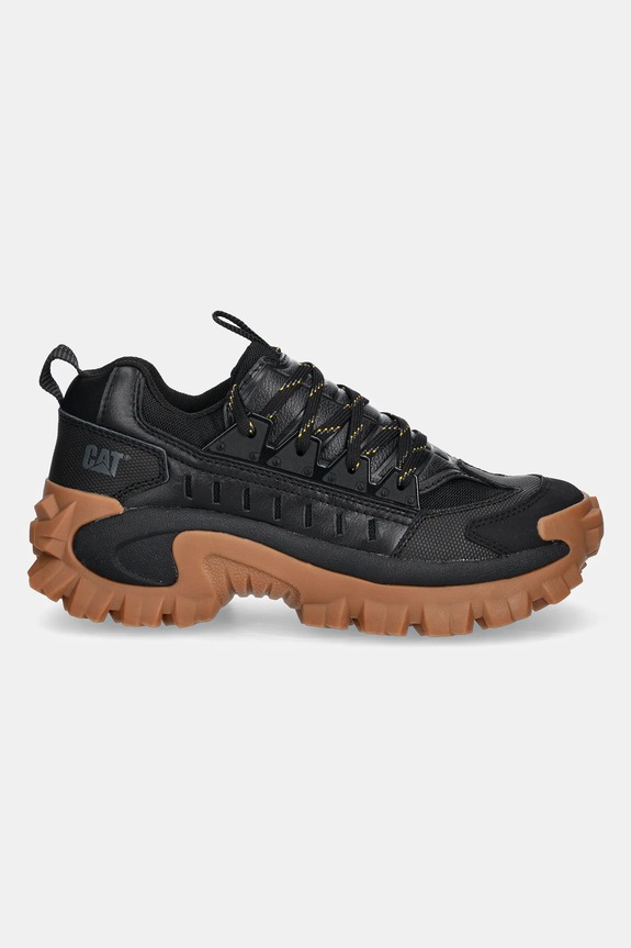 CAT Footwear sneakersy skórzane INTRUDER MET P726242 czarny SS25
