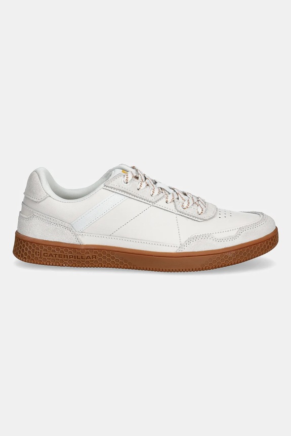 Semišové tenisky CAT Footwear Pause retro P726323 béžová SS25