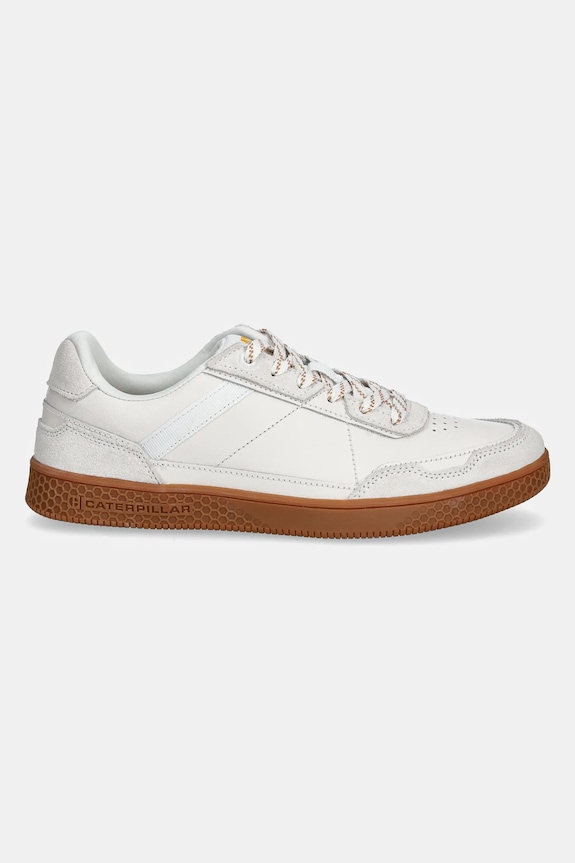 Semišové tenisky CAT Footwear Pause retro P726323 béžová SS25