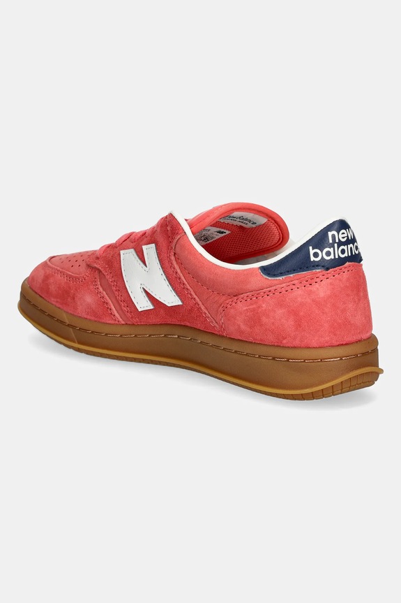 Obuwie New Balance sneakersy zamszowe CT500 CT500AB czerwony