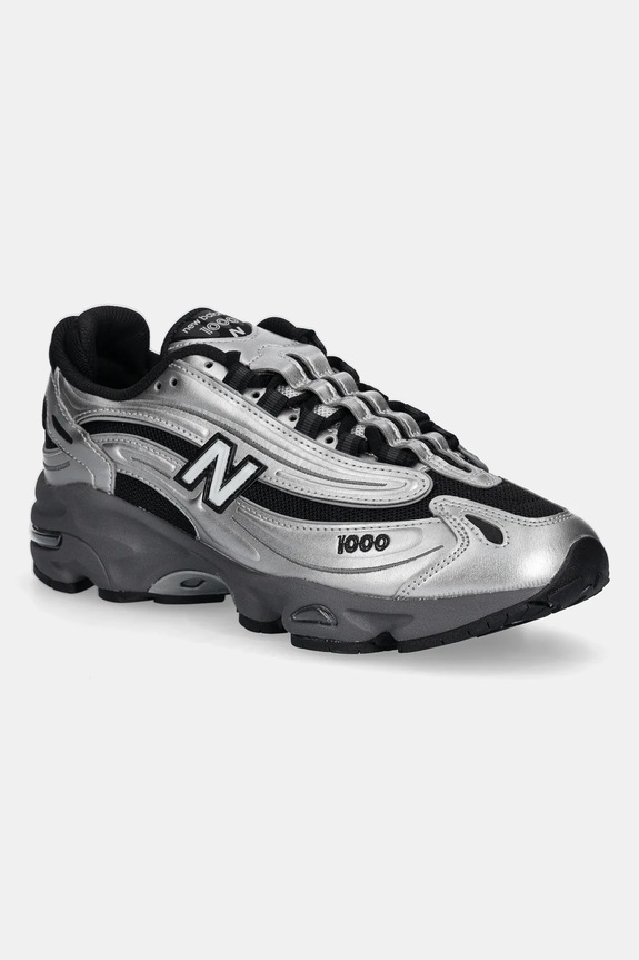 New Balance sneakers M1000 pelle fiore grigio M1000EGR