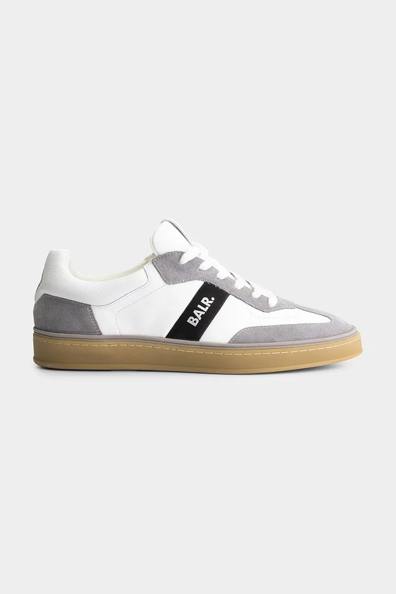 BALR. sneakers in pelle London Classic pelle fiore bianco B1511.1049