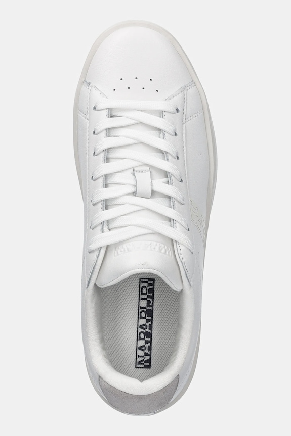 Napapijri sneakersy skórzane ONYX biały NP0A4IQK.002