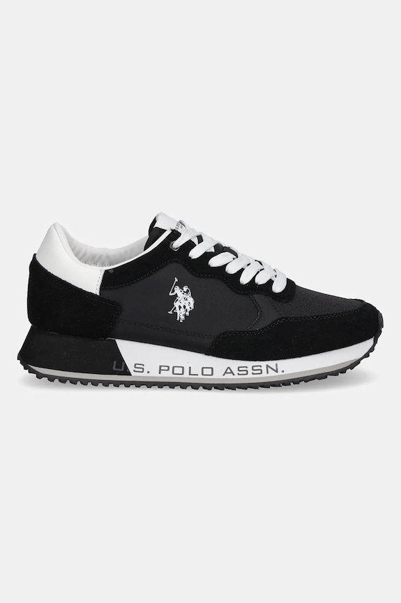U.S. Polo Assn. Sneakersy CLEEF CLEEF006M.5NS1 czarny SS25