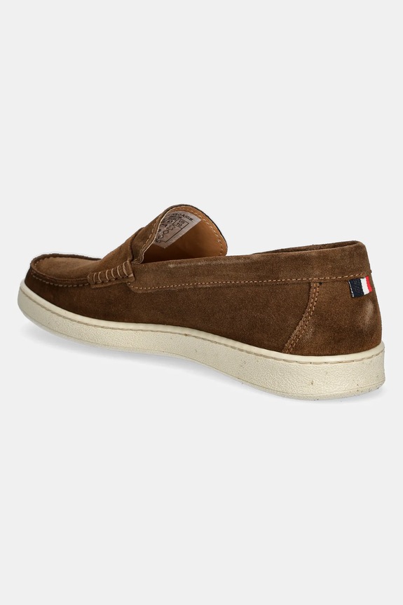Obuv Semišové mokasíny U.S. Polo Assn. MIGUEL MIGUEL002M.5S1 hnedá