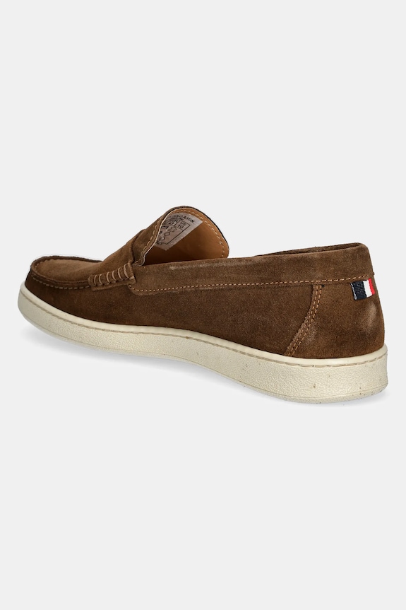 Obuv Semišové mokasíny U.S. Polo Assn. MIGUEL MIGUEL002M.5S1 hnedá