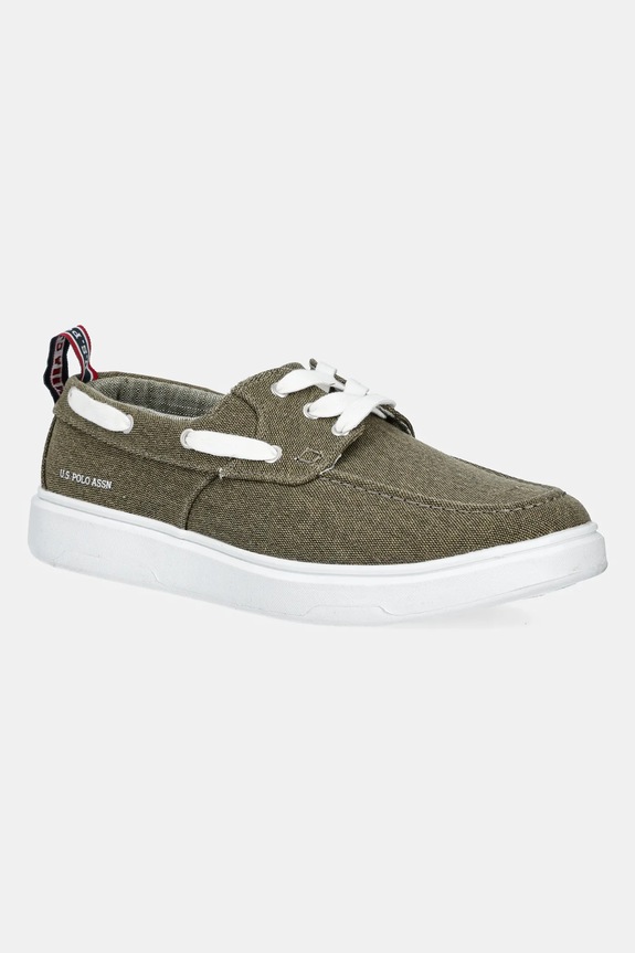 Πάνινα παπούτσια U.S. Polo Assn. ATHOS002M/5C1 μικρό πράσινο ATHOS002M.5C1