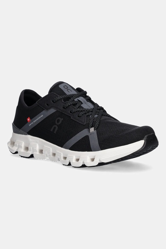 On shoes Cloud X 4 synthetic black 3MF10260397
