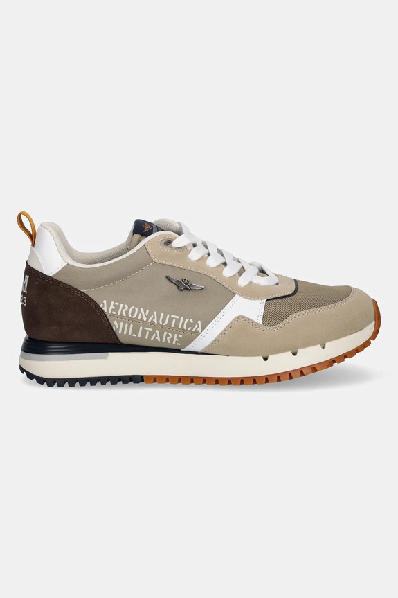 Tenisice Aeronautica Militare SC283CT3544 SC283CT3544.57600 bež SS25
