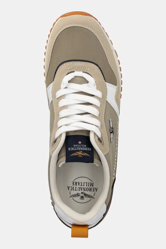 Tenisice Aeronautica Militare SC283CT3544 bež SC283CT3544.57600