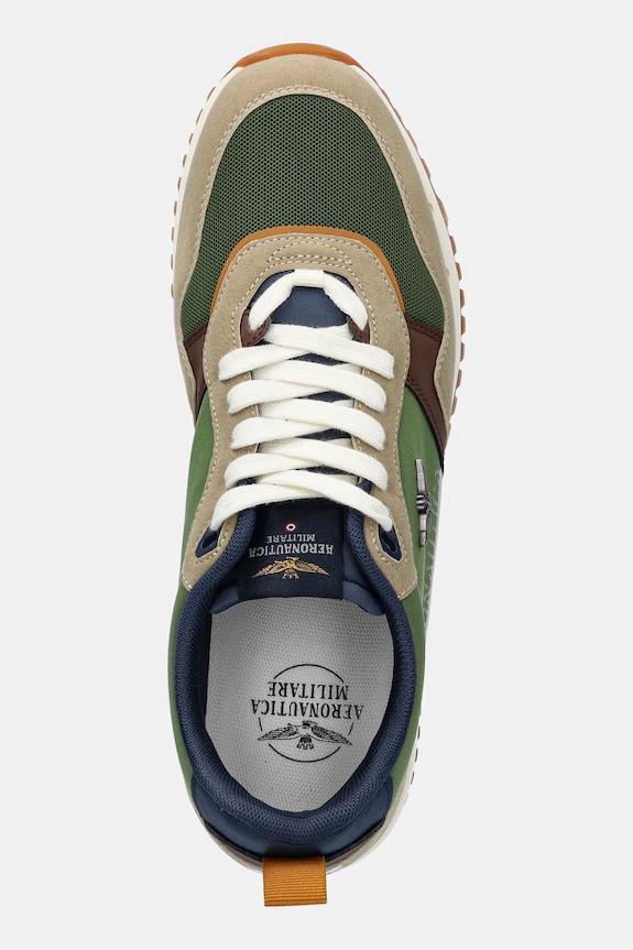 Aeronautica Militare sportcipő SC283CT3544 zöld SC283CT3544.94643