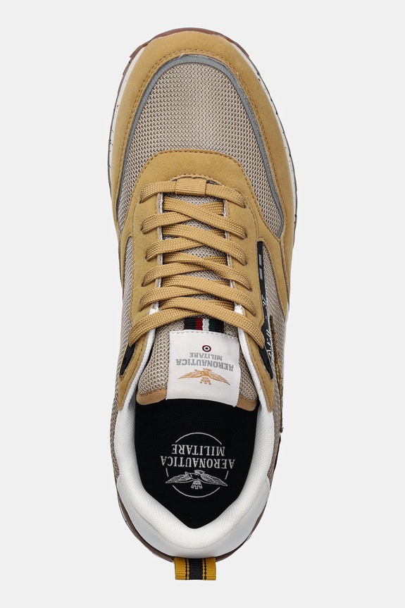Aeronautica Militare sneakersy SC288CT3545 brązowy SC288CT3545.94638