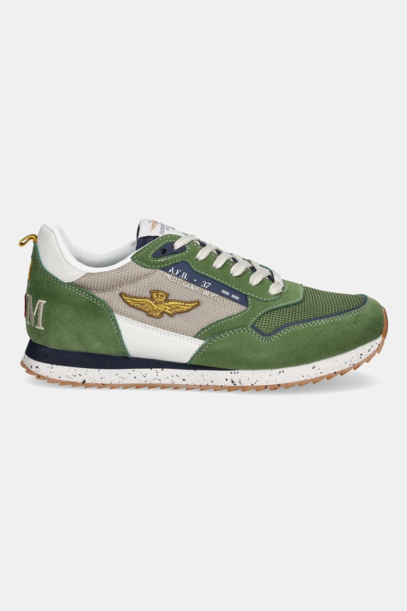 Aeronautica Militare sportcipő SC288CT3545 SC288CT3545.94639 zöld SS25