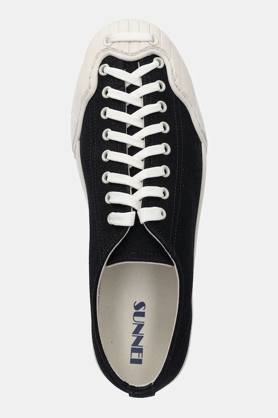 Πάνινα παπούτσια Sunnei TU ISI μαύρο SHOXSNK011.CAN001.001