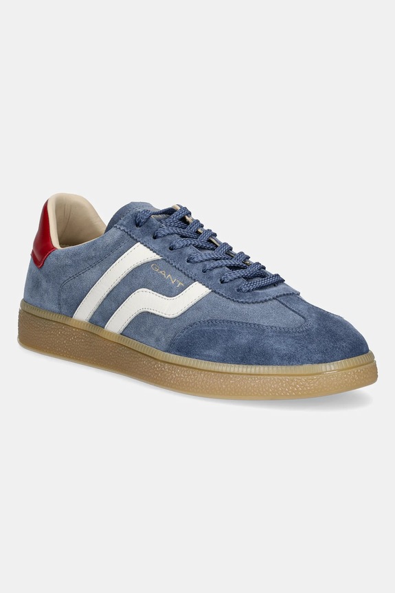 Gant sneakersy zamszowe Cuzmo niska niebieski 30633859.G63
