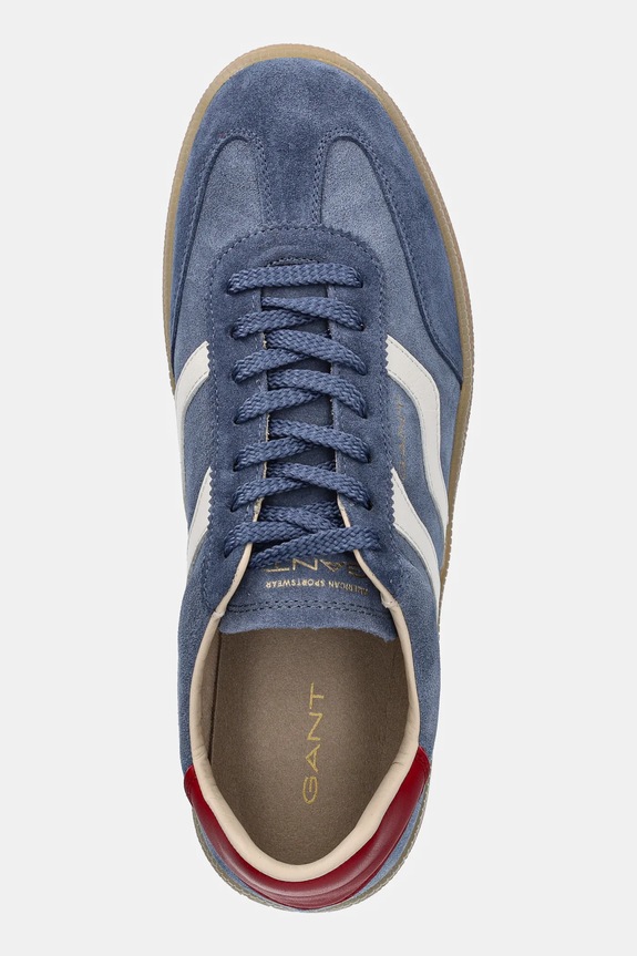 Gant sneakersy zamszowe Cuzmo niebieski 30633859.G63