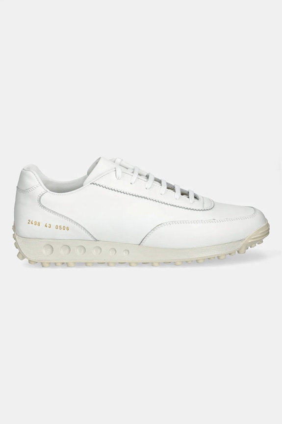Δερμάτινα sneakers Common Projects New Track 2498.0506 λευκό SS25